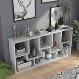 COLMER Pure White 71" x 35" Bookcase (RTA)