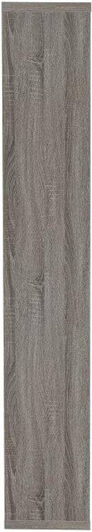 COLMER Dark Gray 35" x 71" Bookcase (RTA)