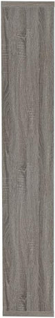 COLMER Dark Gray 35" x 71" Bookcase (RTA)