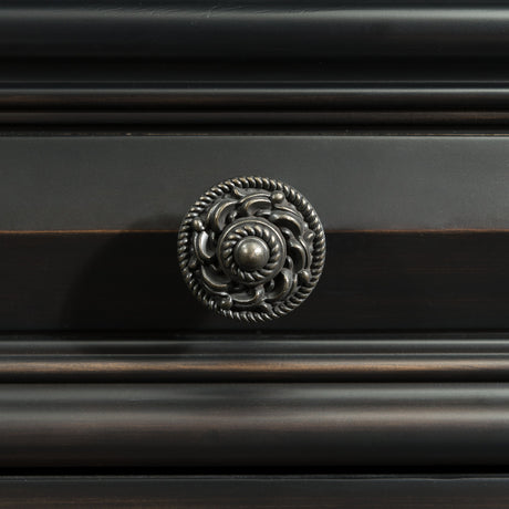 CONROE Black 65" Wide Dresser and Mirror