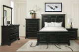 CONROE Black Bedroom Set