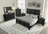 CONROE Black 66" Height Bed