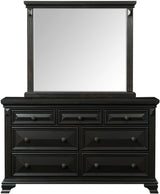 CONROE Black Bedroom Set