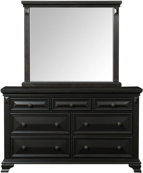 CONROE Black Bedroom Set