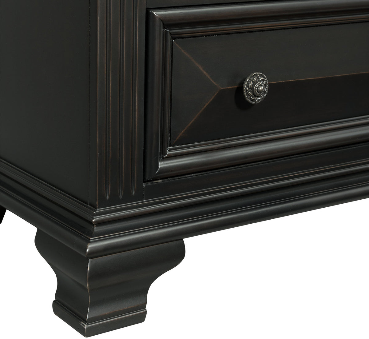 CONROE Black 65" Wide Dresser