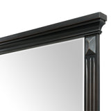 CONROE Black 65" Wide Dresser and Mirror