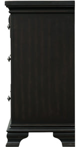 CONROE Black 65" Wide Dresser