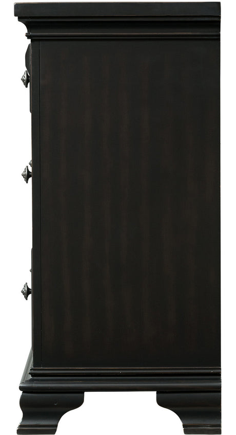 CONROE Black 65" Wide Dresser