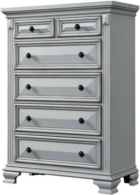 CONROE Gray Bedroom Set
