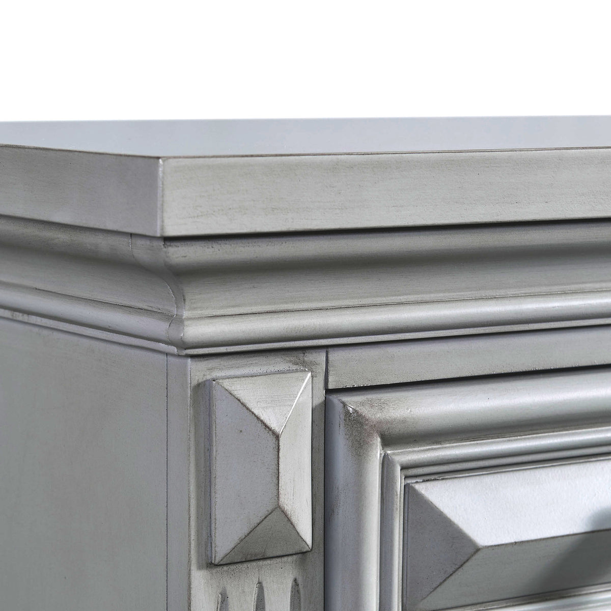 CONROE Gray 65" Wide Dresser and Mirror