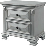 CONROE Gray 28" Wide Night Stand