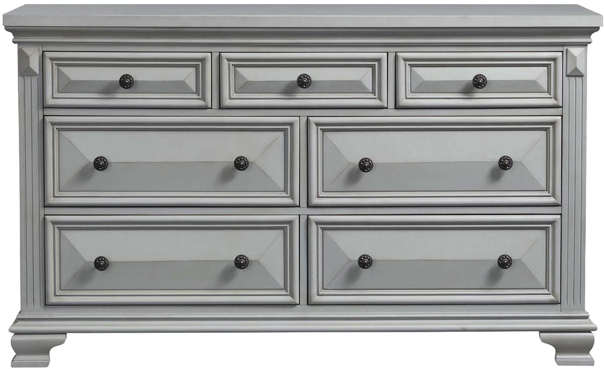 CONROE Gray 65" Wide Dresser