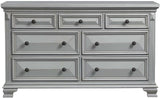CONROE Gray 65" Wide Dresser