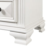 CONROE Off-White 65" Wide Dresser and Mirror