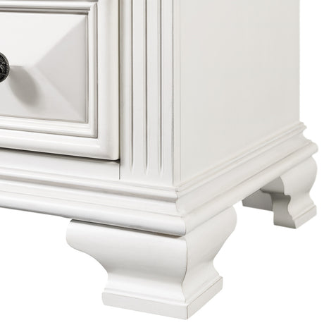 CONROE Off-White 65" Wide Dresser