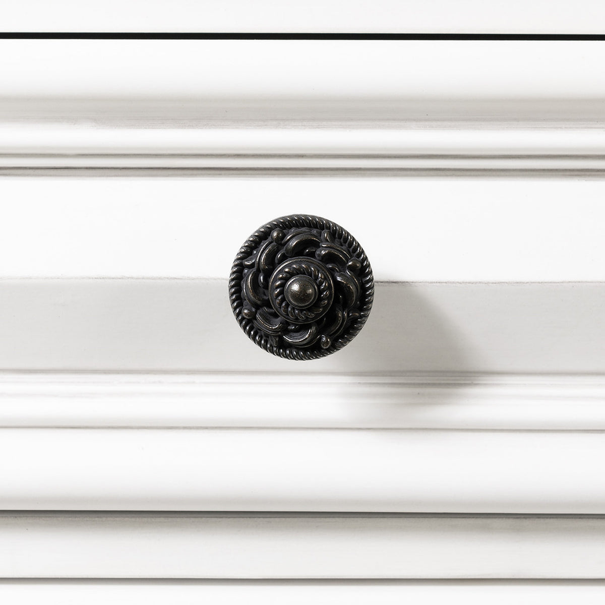 CONROE Off-White 65" Wide Dresser and Mirror