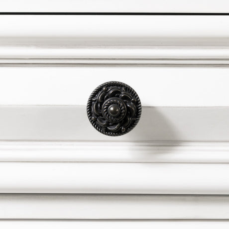 CONROE Off-White 65" Wide Dresser and Mirror