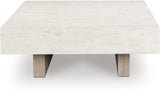 COSSETTE Cement-Look 3 Piece Table Set