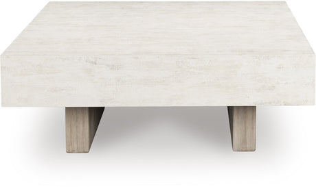 COSSETTE Cement-Look 3 Piece Table Set