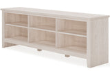 CRIGAN White 70 Inch Wide TV Stand (RTA)