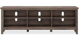 CRIGAN Gray 70 Inch Wide TV Stand (RTA)