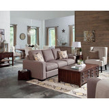 CALLUM Weathered Pine 90" Wide Server
