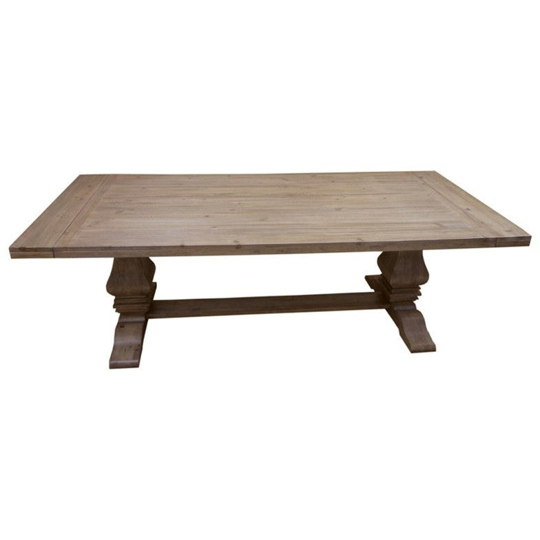CALLUM Weathered 7 Piece Dining Set