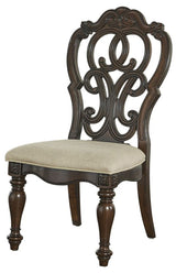 CAVANAUGH Brown Pecan 7 Piece Dining Room