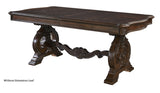 CAVANAUGH Brown Pecan 7 Piece Dining Room