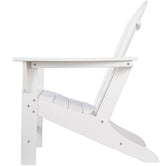 CHAMPLAIN White 32" Wide Adirondack Chair