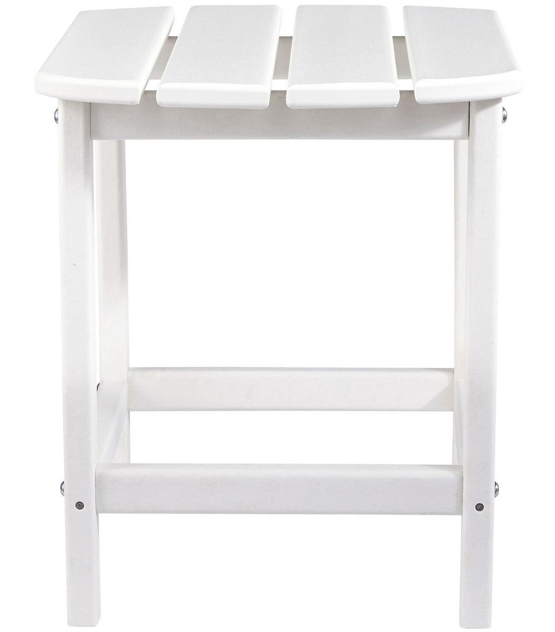 CHAMPLAIN White 15" Wide Adirondack Side Table
