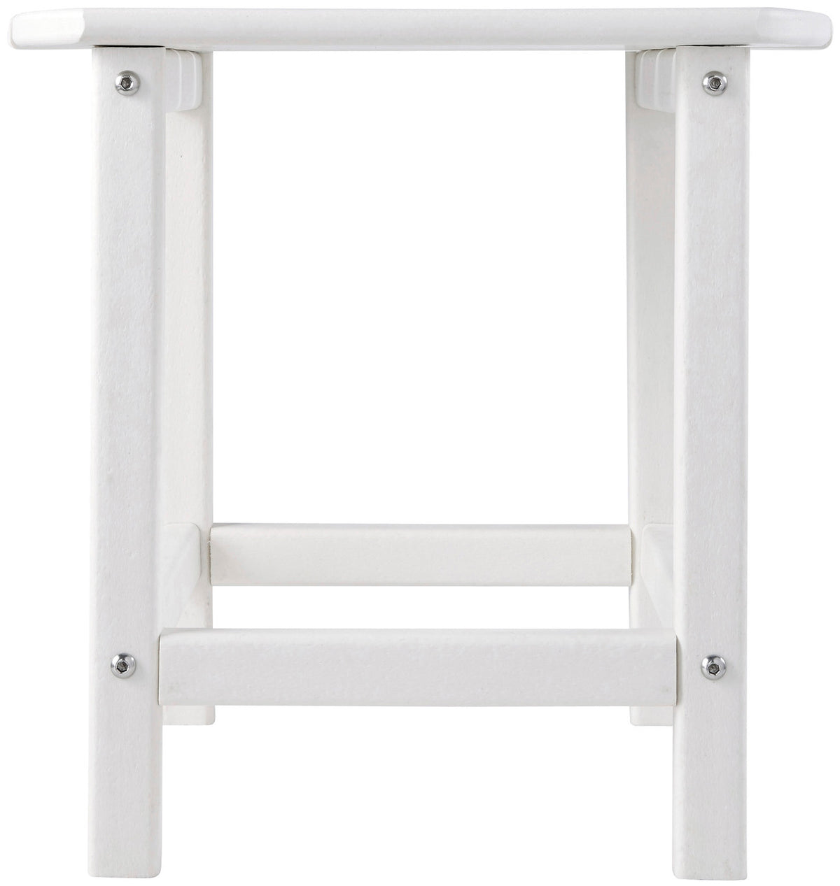 CHAMPLAIN White 15" Wide Adirondack Side Table