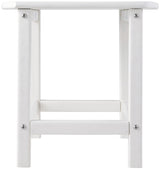 CHAMPLAIN White 15" Wide Adirondack Side Table