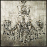 CHANDELIER  24" x 24" Wall Art