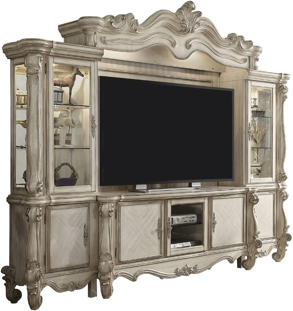 CHAPELHILL White 118" Wide Wall Unit
