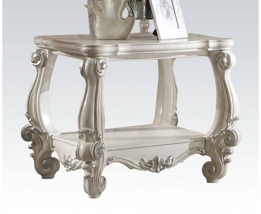 Chapelhill White End Table