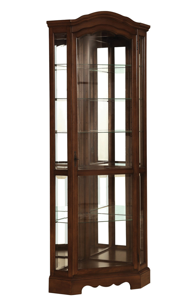 CHARLOTTE 6-Shelf 33" Wide Curio Cabinet