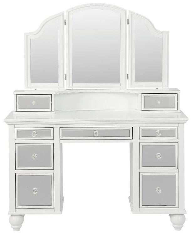 CHARLOTTE 46" Wide Vanity Desk & Mirror
