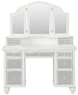 CHARLOTTE 46" Wide Vanity Desk & Mirror