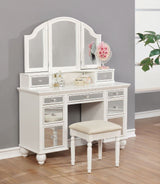 CHARLOTTE 46" Wide Vanity Desk & Mirror