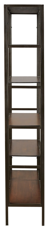 CHASEN Black 36" Wide Bookcase