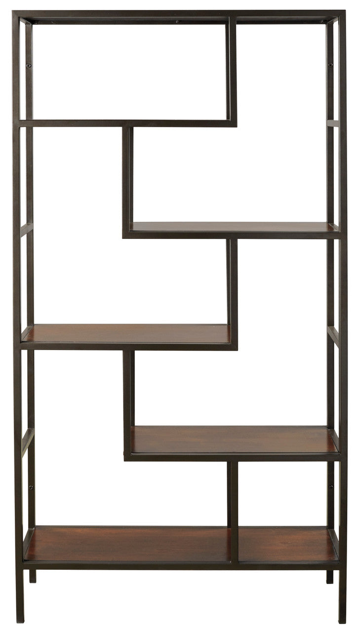 CHASEN Black 36" Wide Bookcase