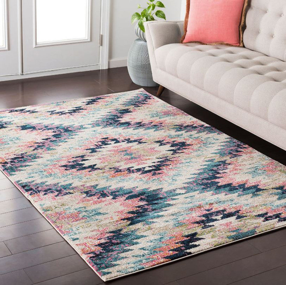 Chason Blue Multi 8' x 10' Rug