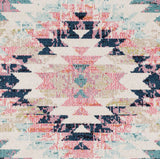 Chason Blue Multi 7'10" Round Rug