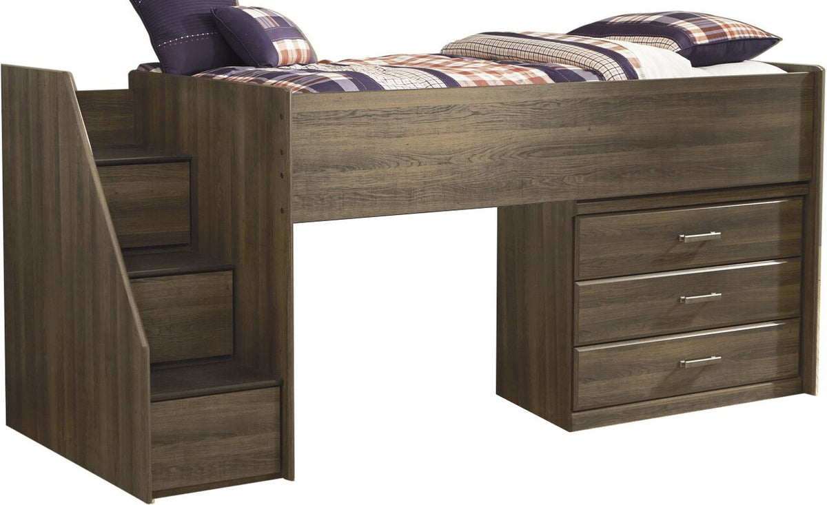 Juararo Loft Bed with Drawers