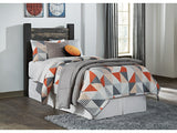 Cobble Charcoal Headboard