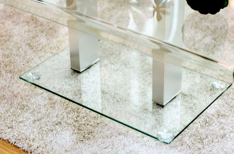 Korene Glass Coffee Table