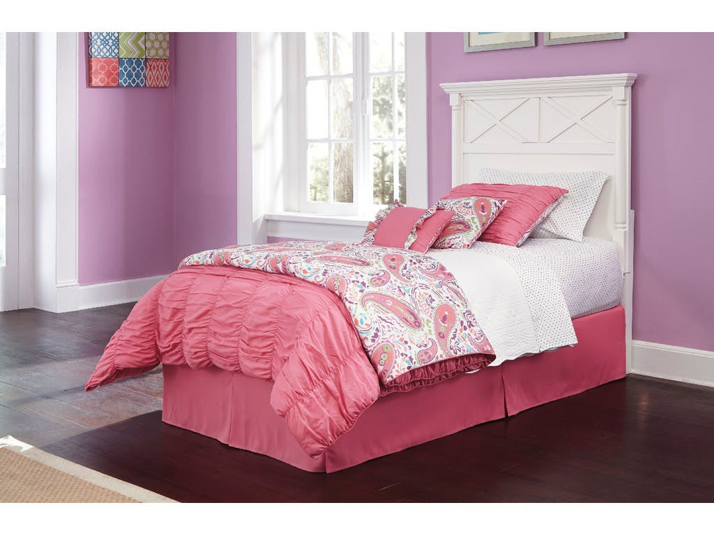 Lilet White Panel Headboard