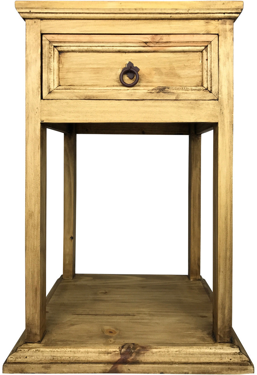 COLIMA Pine 18" Wide Nightstand