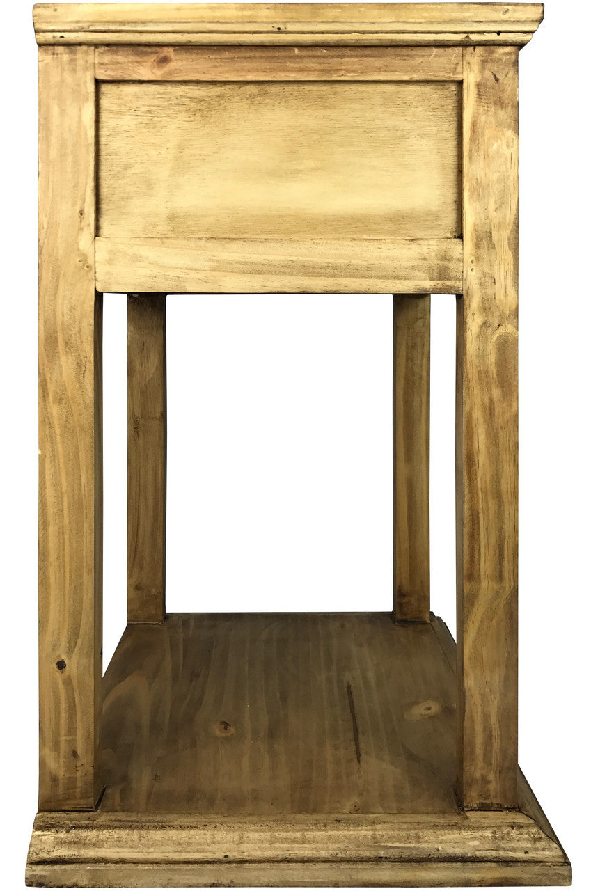COLIMA Pine 18" Wide Nightstand